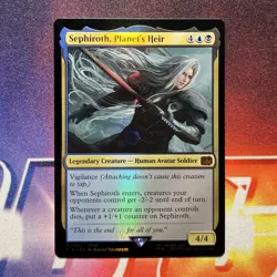 FFVII • SEPHIROTH / Custom Commander Deck / MTG / EDH / ready2play +sleeves - Image 1