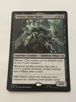 MTG - Venom, Eddie Brock - SPE Marvel's Spider-Man Eternal SDCC 2025 - Image 1