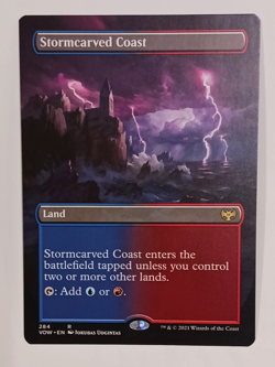 MTG STORMCARVED COAST Land Crimson Vow - Image 1