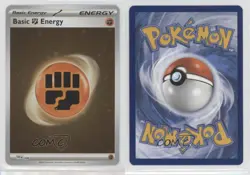 Fighting Energy Cosmos Holo Pokemon Scarlet & Violet Basic Energies (SVEEN) 12g7 - Image 3