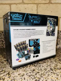 Pokemon Scarlet & Violet Black Bolt ETB Elite Trainer Box Sealed Ships Fast - Image 2