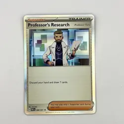 Professor's Research 088/091 Holo Rare Scarlet & Violet: Paldean Fates Pokemon - Image 1