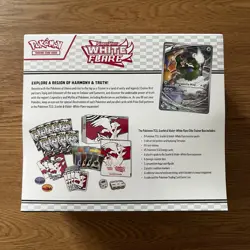 Pokemon TCG: White Flare Elite Trainer Box Reshiram (ETB) - Sealed - Image 2