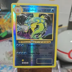 Pokemon XY Evolutions Gyarados Holo Rare 34/108 - Image 1