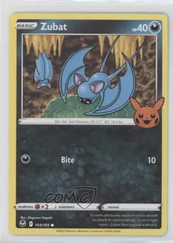 Zubat Pokemon Scarlet & Violet Trick or Trade BOO-ster #103 06p8 - Image 1