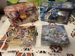 Pokemon TCG Factory Sealed Japanese Cyber Judge SV5M & Wild Force SV5K Lot (4) - Image 1