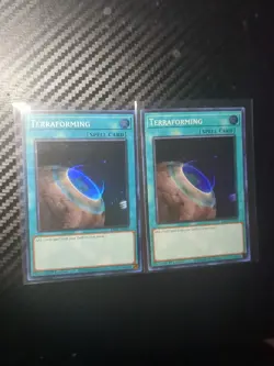 Yugioh! Terraforming x2 - RA04-EN084 - Super Rare - 1st Edition English - Image 1