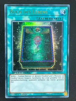 Buch Des Lebens SBSC-DE013 Ultra Rare Deutsch NM YUGIOH - Image 1