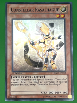 YuGiOh! Constellar Rasalhague HA07-EN042 1st Edition Near Mint - Image 1