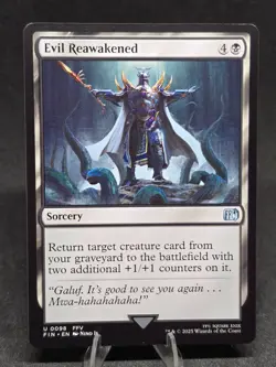 MTG Evil Reawakened 0098 Final Fantasy Uncommon NM - Image 1