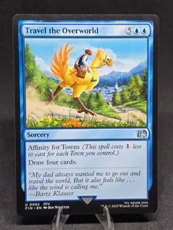MTG Travel the Overworld 0082 Final Fantasy Uncommon NM - Image 1