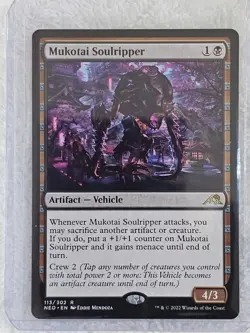 MTG Mukotai Soulripper #113 Kamigawa Neon Dynasty Magic Card Rare NM - Image 4