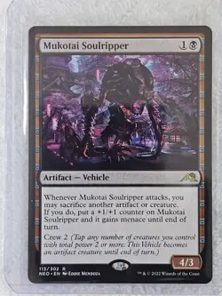 MTG Mukotai Soulripper #113 Kamigawa Neon Dynasty Magic Card Rare NM - Image 5