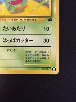 Bulbasaur No. 001 #35 - VHS Intro Pack Bulbasaur Deck - Jpn Pokemon Card - HP - Image 4