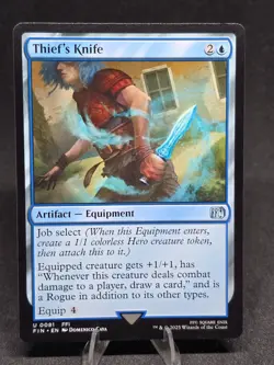 MTG Thief's Knife 0081 Final Fantasy Uncommon NM - Image 1