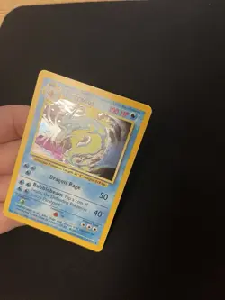 Gyarados 6/102 LP Holo Rare Base Set Pokemon Card Vintage 1999 WOTC - Image 3