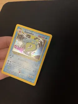 Gyarados 6/102 LP Holo Rare Base Set Pokemon Card Vintage 1999 WOTC - Image 4