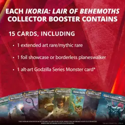 Magic The Gathering Ikoria Lair Of Behemoths Collector Booster 15 Card Booster P 630509905461 - Image 2