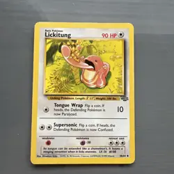 Lickitung 38/64 | Base Set Jungle | Non Holo Pokemon Card MP - Image 1