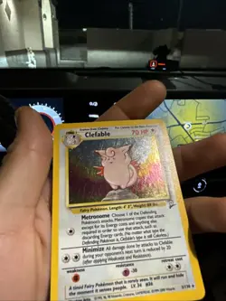 Pokemon Base Set 2 Clefable Holo 5/130 Wotc Pokemon Card - Image 2