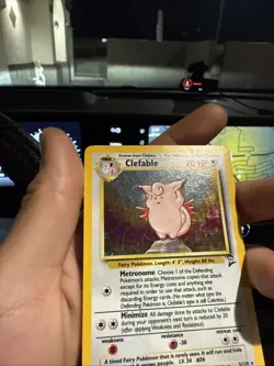 Pokemon Base Set 2 Clefable Holo 5/130 Wotc Pokemon Card - Image 4