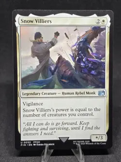 MTG Snow Villiers 0033 Final Fantasy Uncommon NM - Image 1