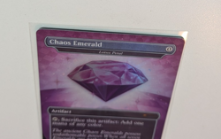 MTG - Secret Lair - Sonic the Hedgehog Chaos Emerald 7034 - Purple - Foil - Image 5