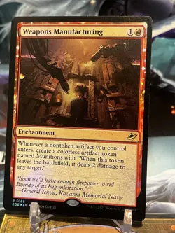 MTG | Weapons Manufacturing [Edge of Eternities] ✨FOIL✨ - Image 1