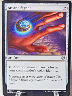 MTG Arcane Signet - Commander Masters #367 Magic Gathering Card U NM - Image 6