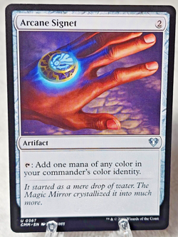 MTG Arcane Signet - Commander Masters #367 Magic Gathering Card U NM - Image 1