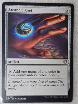 MTG Arcane Signet - Commander Masters #367 Magic Gathering Card U NM - Image 4
