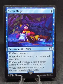 MTG Sleep Magic 0074 Final Fantasy Uncommon NM - Image 1