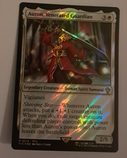 Auron, Venerated Guardian Surge FOIL NM/M FINAL FANTASY Magic the Gathering MTG - Image 1