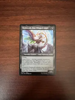 MTG Sephiroth Fabled Soldier FIN 0115 Mythic Non-Foil Final Fantasy - Pack Fresh - Image 2