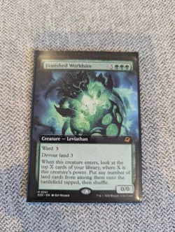 Famished Worldsire M 0341 Extended Art NoFoil MTG Edge Of Eternities EOE EN NM/M - Image 1