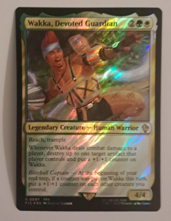 Wakka, Devoted Guardian Surge FOIL NM/M FINAL FANTASY Magic the Gathering MTG - Image 1