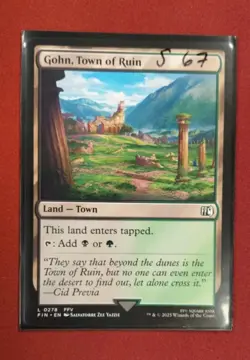 Gohn, Town Of Ruin - 278 - FIN - NM - MTG Magic the Gathering - Image 1