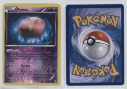 Munna Reverse Foil Pokemon Black & White Boundaries Crossed #68 1x8 - Image 3