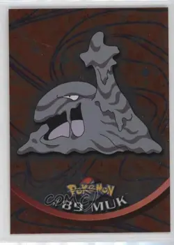Muk Silver Foil Topps Pokemon TV Animation Edition Series 2 #89 2000 04qn - Image 1