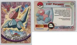 Porygon Topps Pokemon TV Animation Edition Series 3 #137 2000 10cj - Image 3
