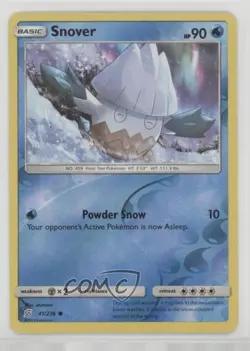 Snover Reverse Foil Pokemon Sun & Moon Unified Minds #41 0n64 - Image 1