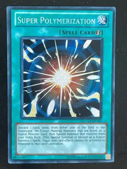Super Polymerisation LCGX-EN101 Secret Rare Englisch Exc YUGIOH - Image 1