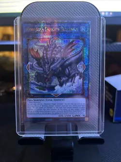 Worldsea Dragon Zealantis RA04-EN082 Quarter Century Secret Rare Yugioh - Image 1