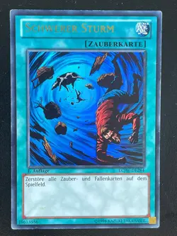 Schwerer Sturm LCJW-DE284 Ultra Rare Deutsch Exc YUGIOH - Image 1