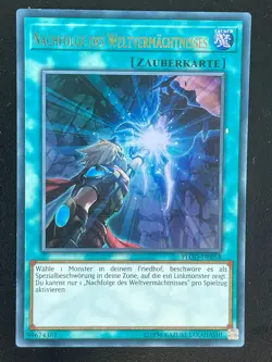 Nachfolge Des Weltvermachtnisses FLOD-DE058 Ultra Rare Deutsch NM YUGIOH - Image 1