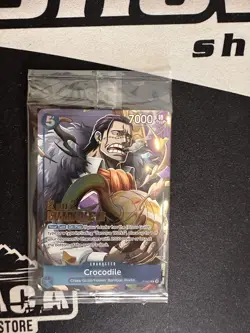 Crocodile - P-082 - 2-on-2 Battle 2025 Winner Card - English - OPTCG - Image 1
