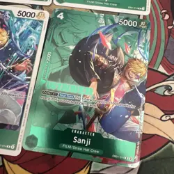 One Piece Card Game Sanji EB01-014 Tournament Pack Winner +3 promo - Image 3