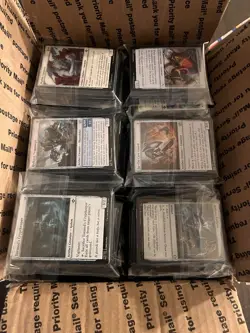 4000+ MTG Card Magic The Gathering Bulk Lot Commons/Uncommons - Image 1