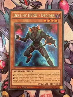 YuGiOh Cards Destiny Soldiers DESO First Edition Choose Your Card SECRET SUPER - Image 4