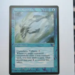 MTG Mystic Remora (ICE) Ice Age Regular Common 87 - Image 1